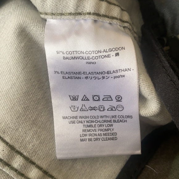 Free People Modern Femme Camo Mini Skirt Size 6 - Picture 7 of 7